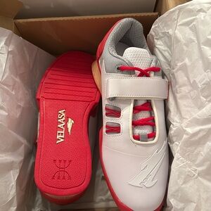 NIB Velaasa Strake Sport Red M’s 7.5 W9 weightlifting shoes